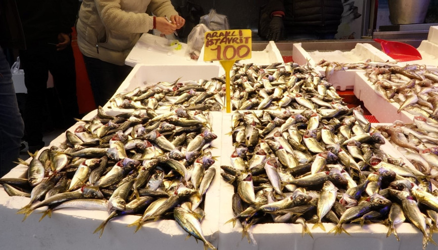 Balık tezgahlarında çeşit bolluğu... İşte fiyatlar