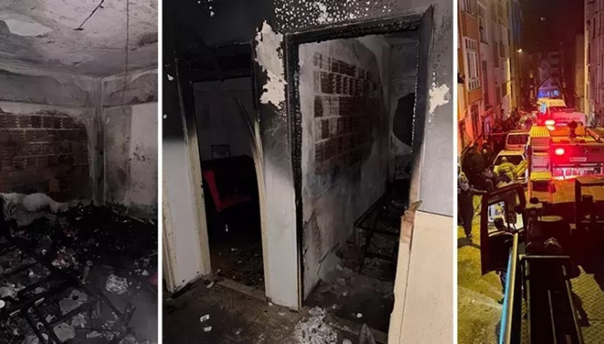 Bandırma’da yangın faciası: 1 kişi hayatını kaybetti, 1 itfaiye eri yaralandı