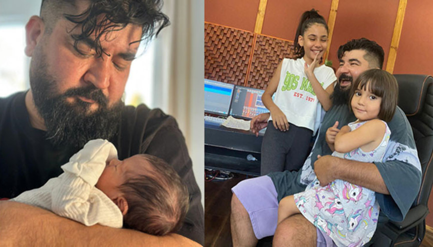 Geldi üçüncü prenses Ünlü rapçi Eypio üçüncü kez baba oldu