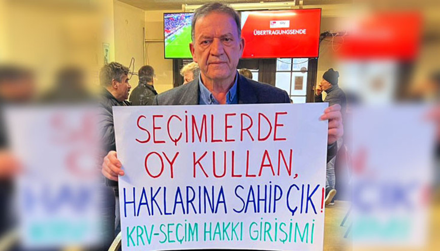 Oy hakkı olan herkes sandığa gitsin