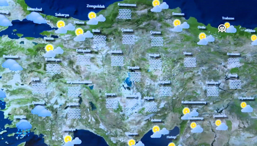 Yurt genelinde sıcaklıklar mevsim normallerinin 3 ila 5 derece üzerinde seyredecek