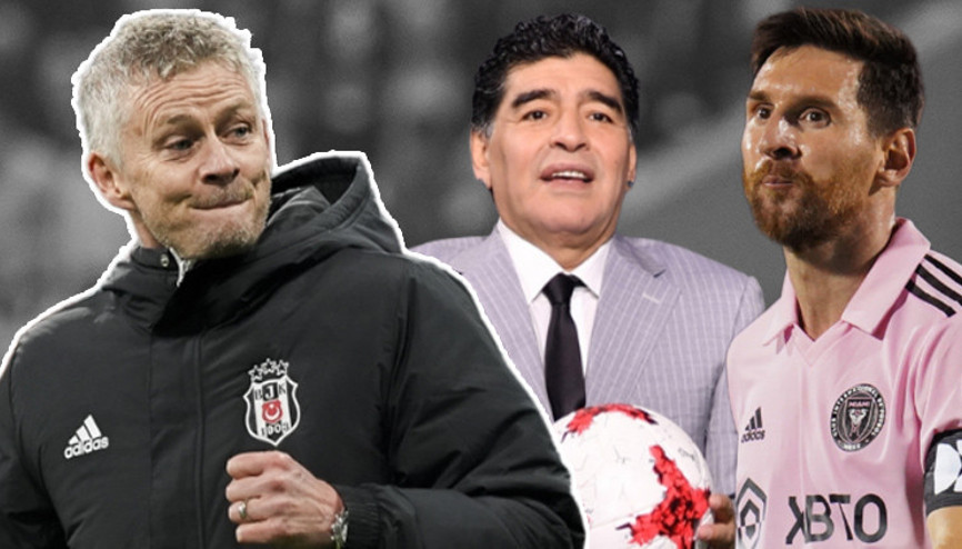 Ole Gunnar Solskjaerden Messi ve Maradona örneği: Elinizde yoksa önemli olan takım oyunudur Ole Gunnar Solskjaerden Messi ve Maradona örneği: Elinizde yoksa önemli olan takım oyunudur