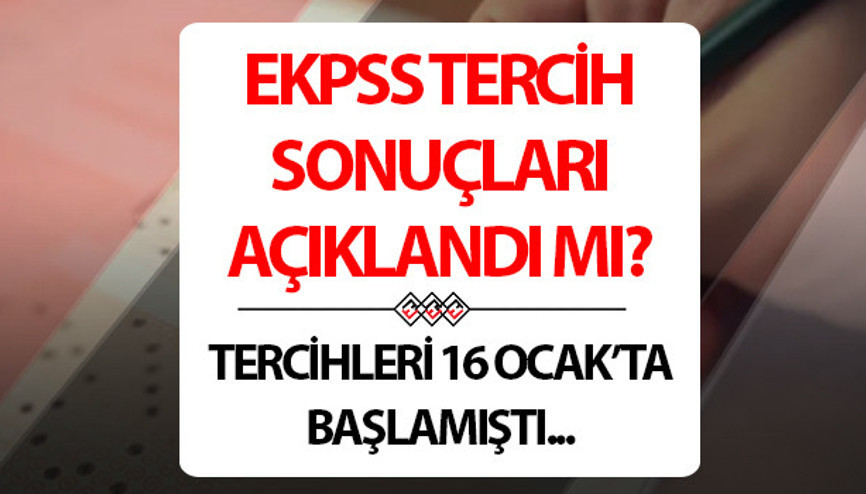 EKPSS TERCİH SONUCU TARİHİ 2025 ÖSYM TAKVİMİ || EKPSS tercih sonuçları ne zaman açıklanacak, açıklandı mı, nasıl öğrenilir EKPSS TERCİH SONUCU TARİHİ 2025 ÖSYM TAKVİMİ || EKPSS tercih sonuçları ne zaman açıklanacak, açıklandı mı, nasıl öğrenilir