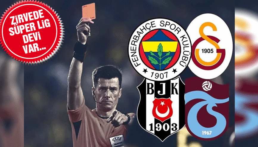 Avrupada en çok kırmızı kart gören Türk takımları belli oldu