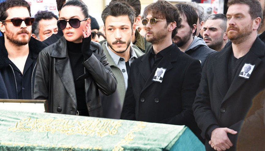 Aras Bulut İynemliden babasına son görev