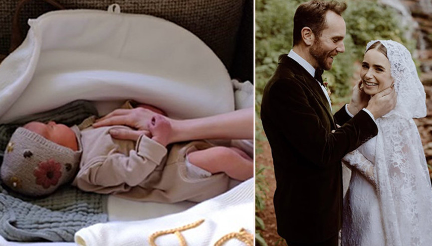 Evlendiği gün masal gibi gelin olmuştu: Ünlü çiften ilk bebek sürprizi