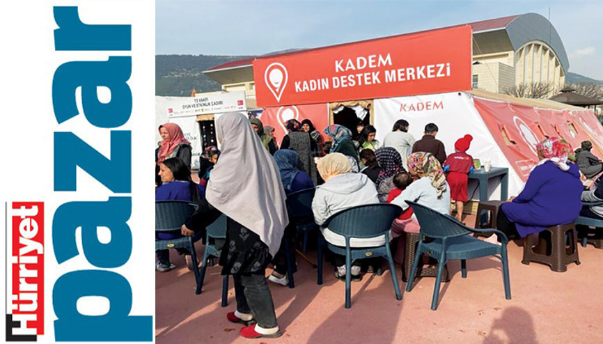 Enkazda umudu yeşertenler