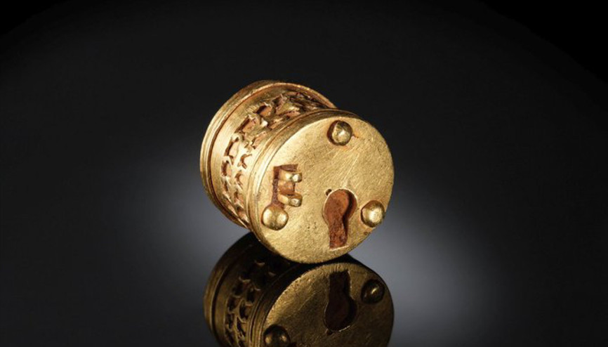 Roma dönemine ait 600 yıllık asma kilit bulundu