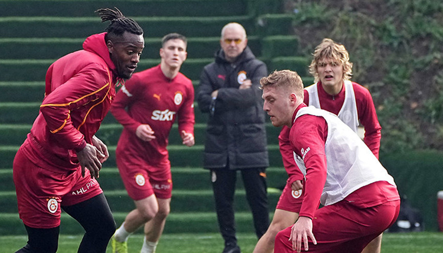 Galatasaray, Gaziantep maçının hazırlıklarına başladı