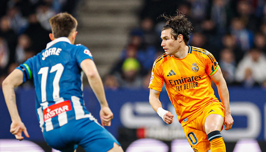 Real Madride ligde Espanyol şoku Arda Güler...