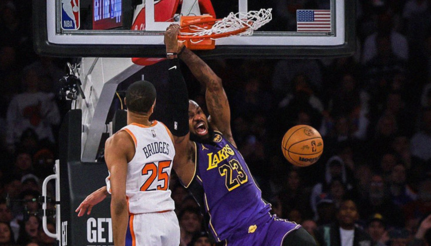 Lakers, LeBron Jamesin triple-double performansıyla kazandı