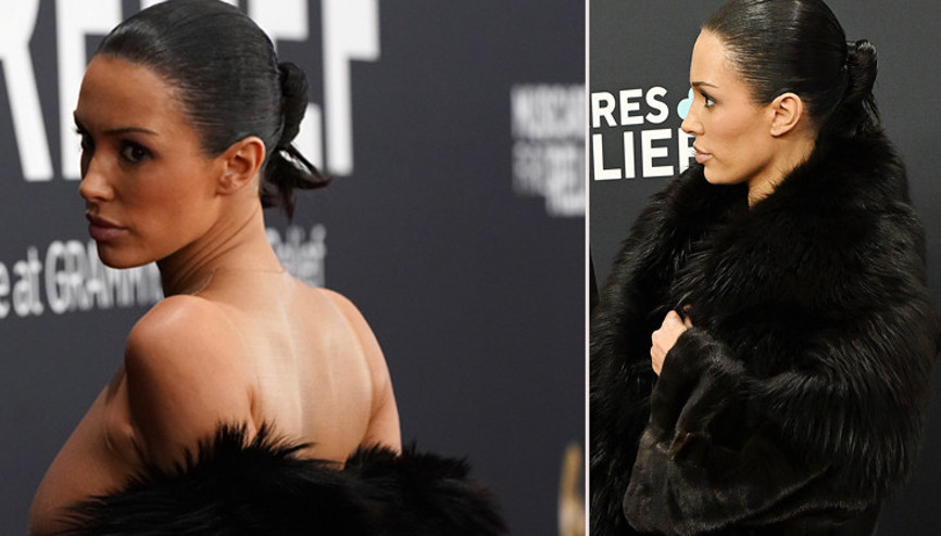 Ödül gecesine davetsiz misafir... Kürkünü omuzundan sıyırıp attı ve kocasıyla birlikte kapı dışarı edildi