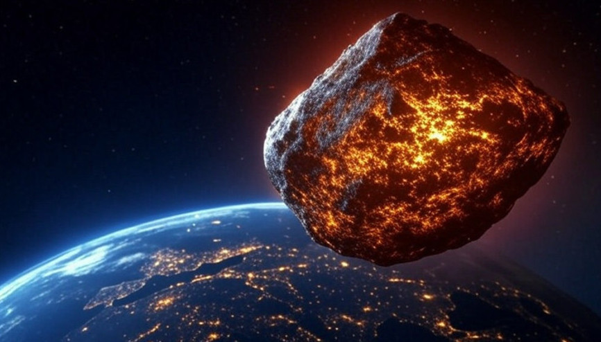 Asteroidin Dünya’ya çarpma olasılığı korkutuyor Uzay ajansları 22 Aralık 2032 yılını işaret etti
