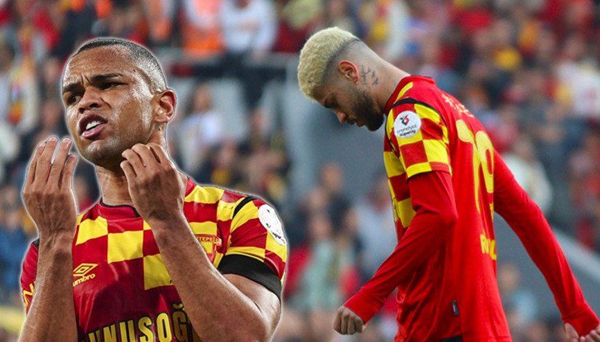 Göztepede sakatlık depremi Romulo ve Juan 1 ay yok