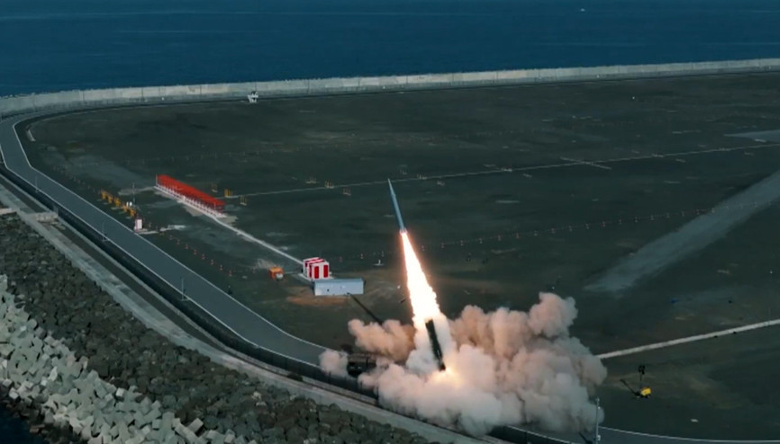 TAYFUN, uzun menzilli test atışında hedefini tam isabetle vurdu