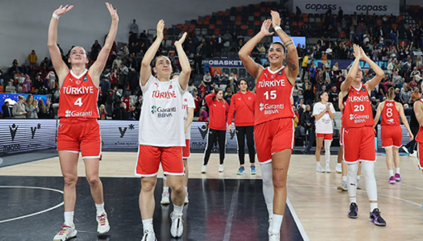A Milli Kadın Basketbol Takımı 5te 5 peşinde