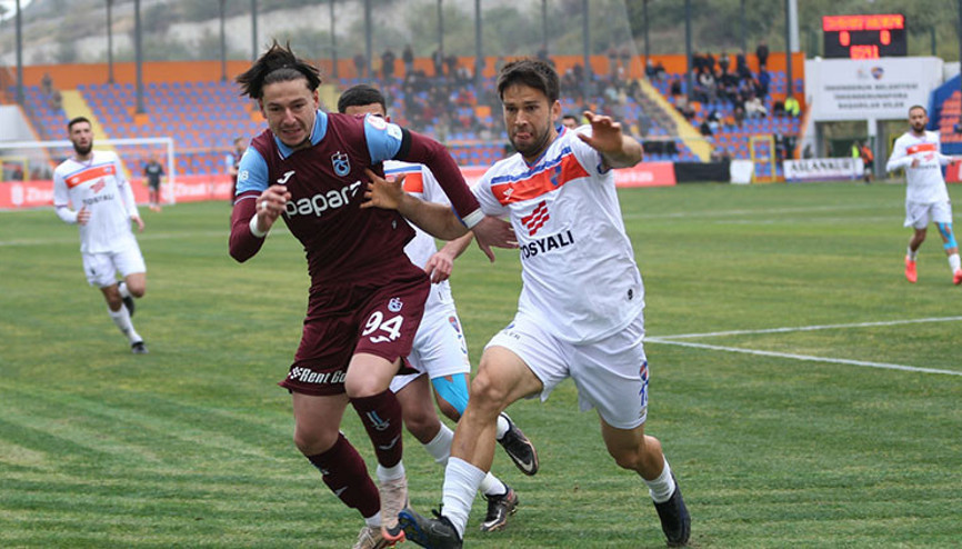 Gol düellosunda kazanan çıkmadı Trabzonspor ve İskenderunspor yenişemedi