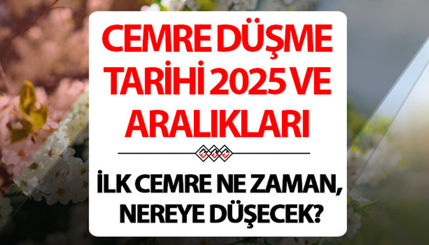 CEMRE DÜŞME TARİHLERİ VE ARALIĞI 2025 || Baharın habercisi ilk (1.) cemre ne zaman havaya düşecek Cemreler havaya, suya, toprağa kaç gün arayla, hangi ayda ve ayın kaçıncı günü düşüyor CEMRE DÜŞME TARİHLERİ VE ARALIĞI 2025 || Baharın habercisi ilk (1.) cemre ne zaman havaya düşecek Cemreler havaya, suya, toprağa kaç gün arayla, hangi ayda ve ayın kaçıncı günü düşüyor