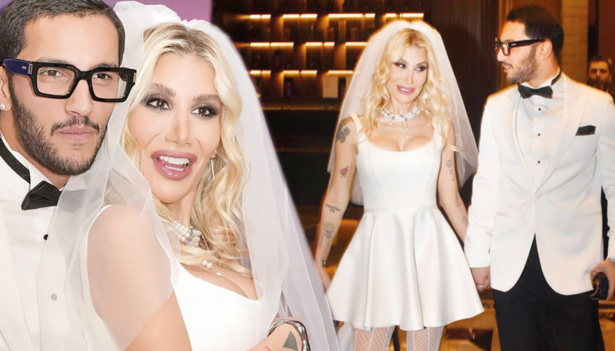 Doğum gününde evlilik provası