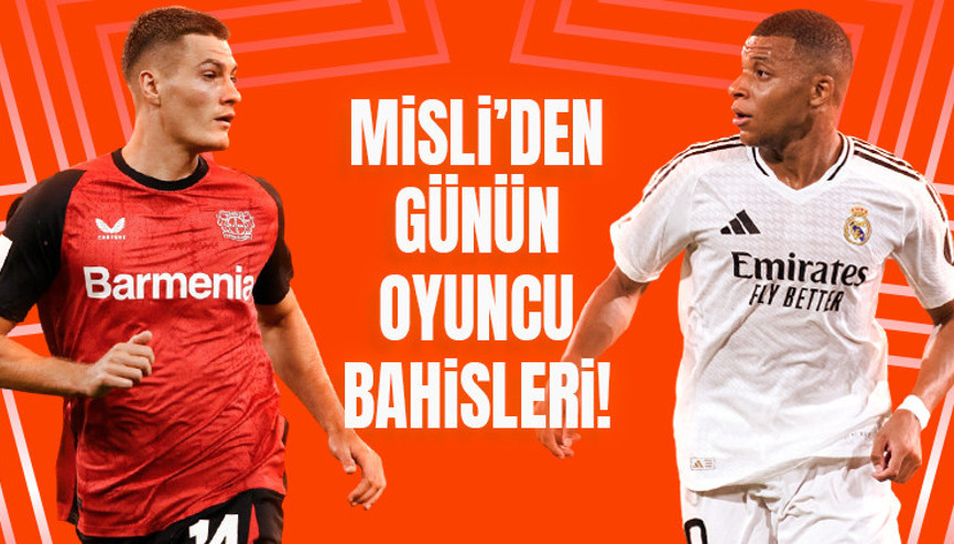 Patrik Schick atmaya devam ediyor, Kylian Mbappe iç sahada affetmiyor İşte Misli’den günün oyuncu bahisleri…