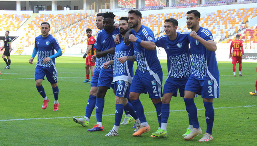Erzurumspor Yeni Malatyaspora gol oldu yağdı