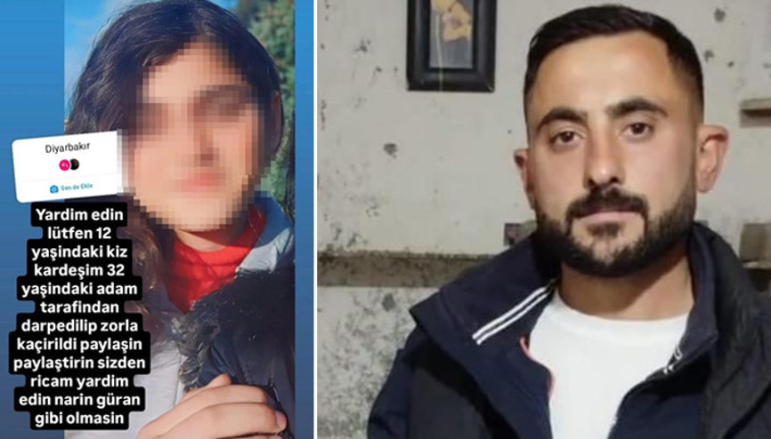 Diyarbakırda 13 yaşındaki kız çocuğunu kaçırmıştı Şüpheli tutuklandı