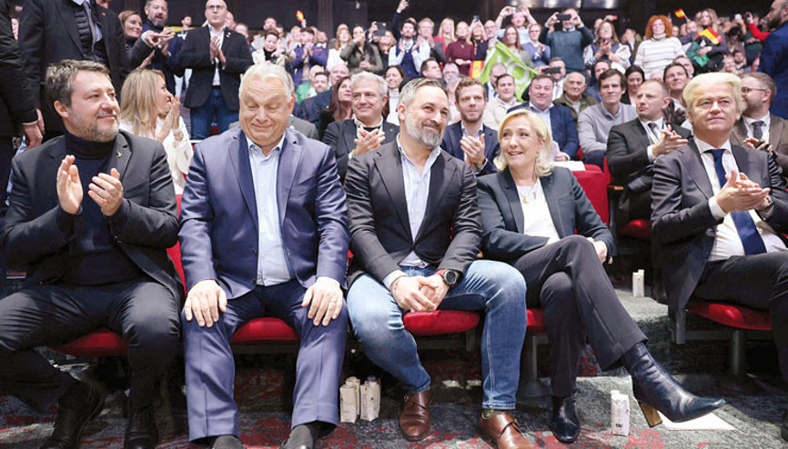 Avrupa aşırı sağından gövde gösterisi... 5’i bir yerde