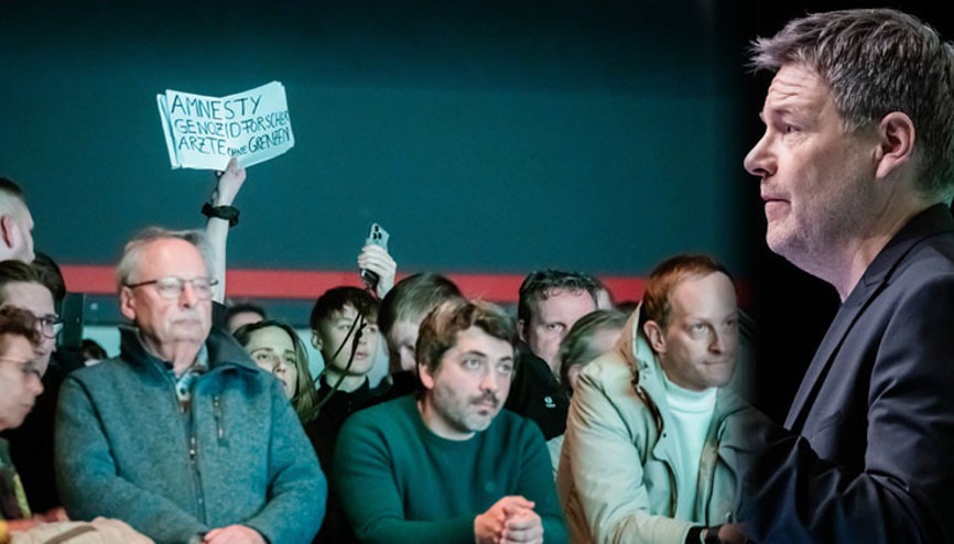 Habeck’e protesto şoku: Konuşmasına ara vermek zorunda kaldı