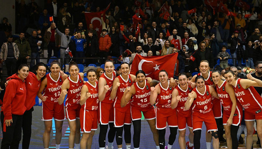 A Milli Kadın Basketbol Takımı, Romanya’yı mağlup etti Grubu namağlup tamamladı