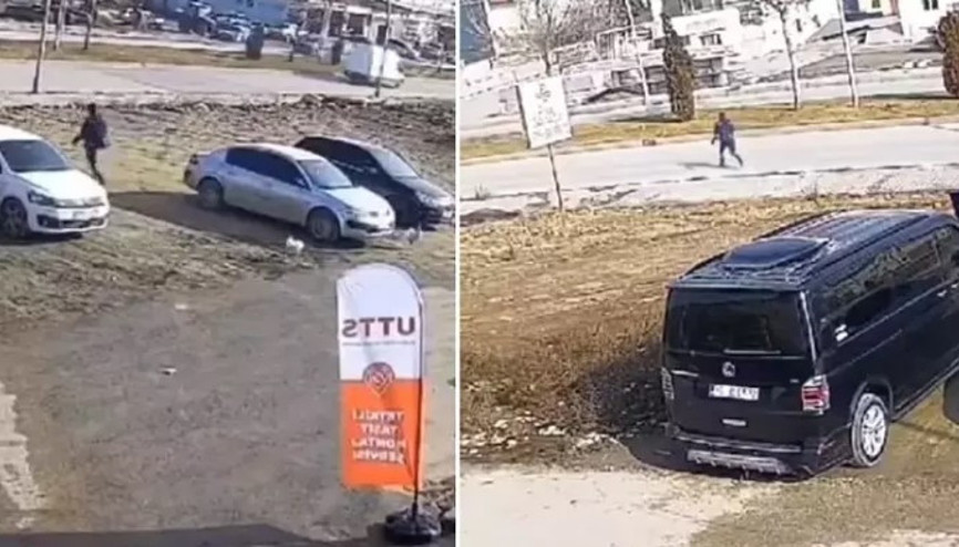 Elazığ’da güldüren anlar: Sayaç okumaya gelen görevliyi horoz böyle kovaladı