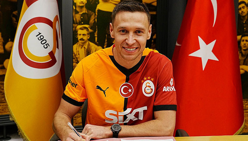 Galatasaray, Przemyslaw Frankowskiyi resmen açıklamıştı... Maliyeti de belli oldu