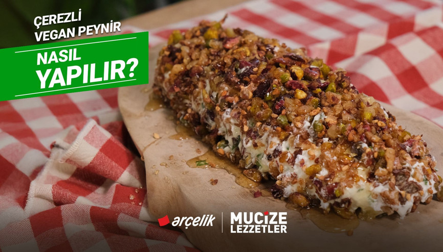Çerezli soğanlı vegan peynir rulosu nasıl yapılır | Mucize Lezzetler