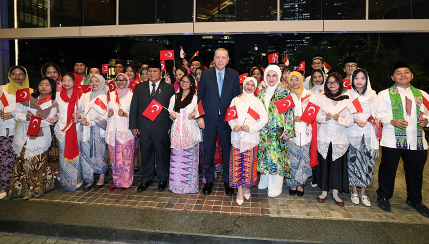 Cumhurbaşkanı Erdoğan, Endonezyaya gitti