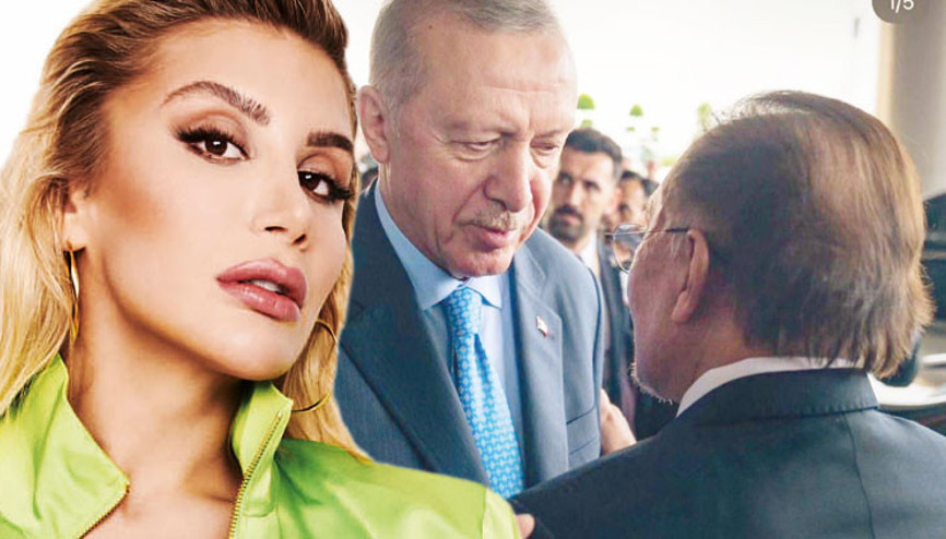 Erdoğan’la fotoğrafa İrem Derici şarkısı