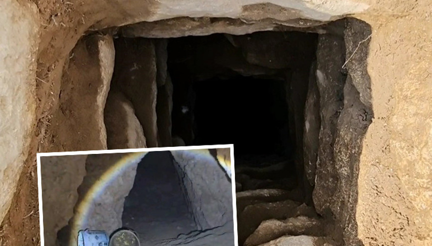 Jandarma ihbar alınca harekete geçti: Aksarayda tünelde suçüstü yakalandılar