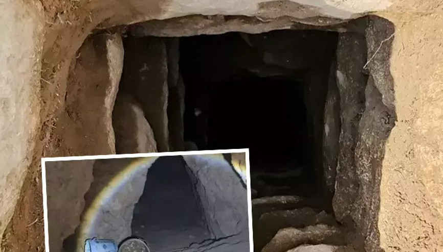 Jandarma ihbar alınca harekete geçti: Aksarayda tünelde suçüstü yakalandılar