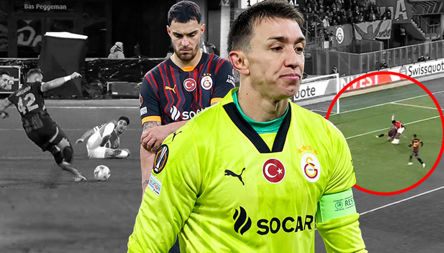 Galatasarayda Abdülkerim Bardakcı, AZ Alkmaar maçında ne yaptıysa olmadı Kaan Ayhan kırmızı kart gördü, akıllara Prag maçı geldi...
