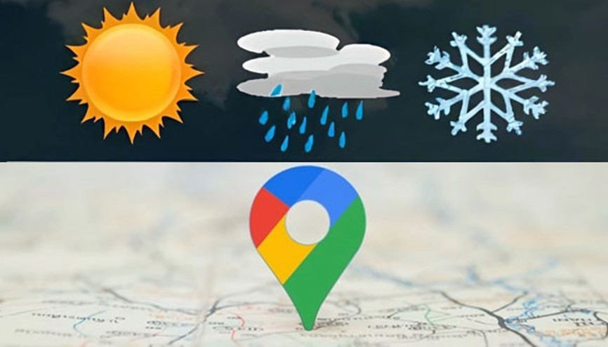 Google Haritalar hava durumunu da gösterecek