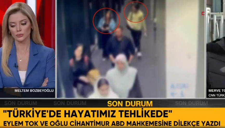 Eylem Tok ve oğlu Cihantimur ABD mahkemesine dilekçe yazdı
