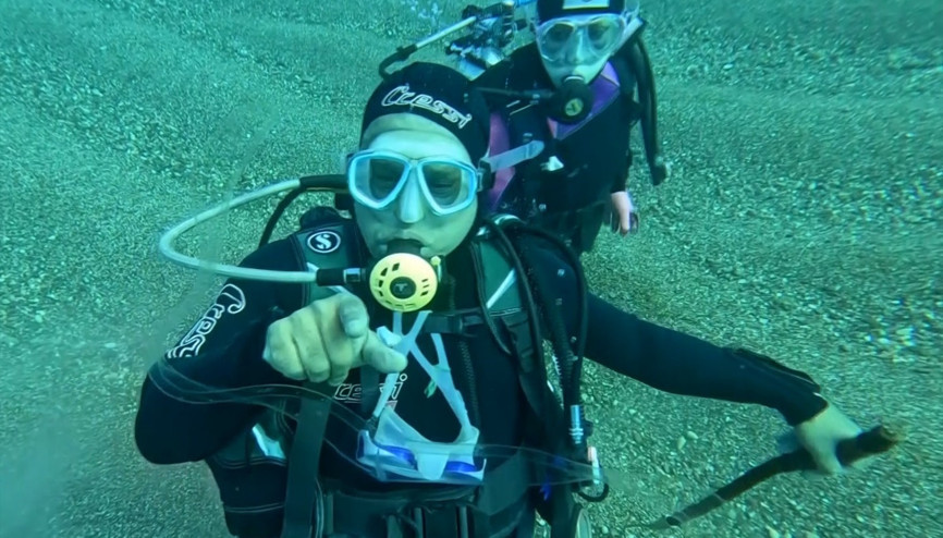 Antalya Körfezinde ilk kez görüntülendi: Sadece berrak suda görülebiliyor