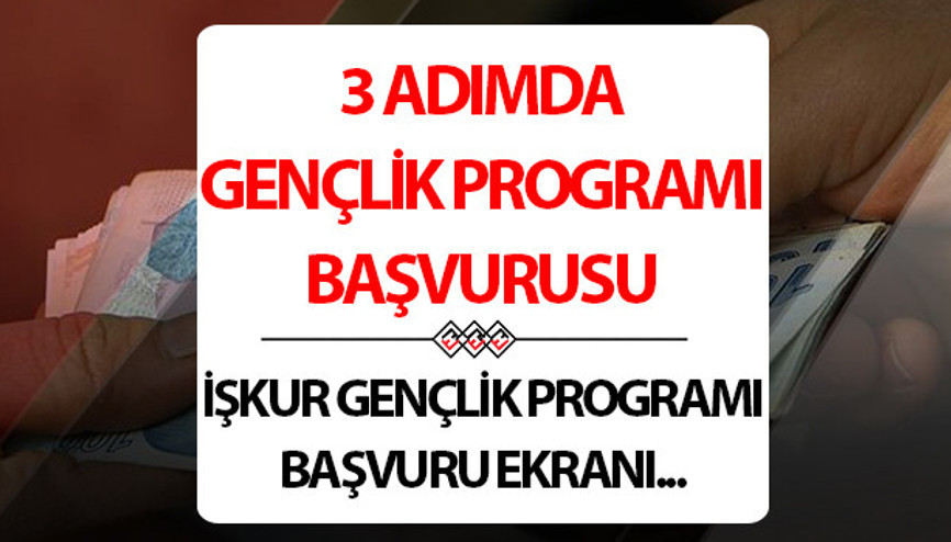 İŞKUR GENÇLİK PROGRAMI BAŞVURU -3 ADIMDA- (TC İLE): Üniversite öğrencileri gençlik programı başvuru şartları ve detayları