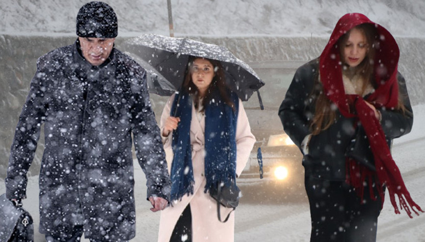 Aşırı soğuklar tüm yurtta geri dönüyor İstanbul’da önce yağmur sonra kar… Meteoroloji’den 7 il için sarı uyarı