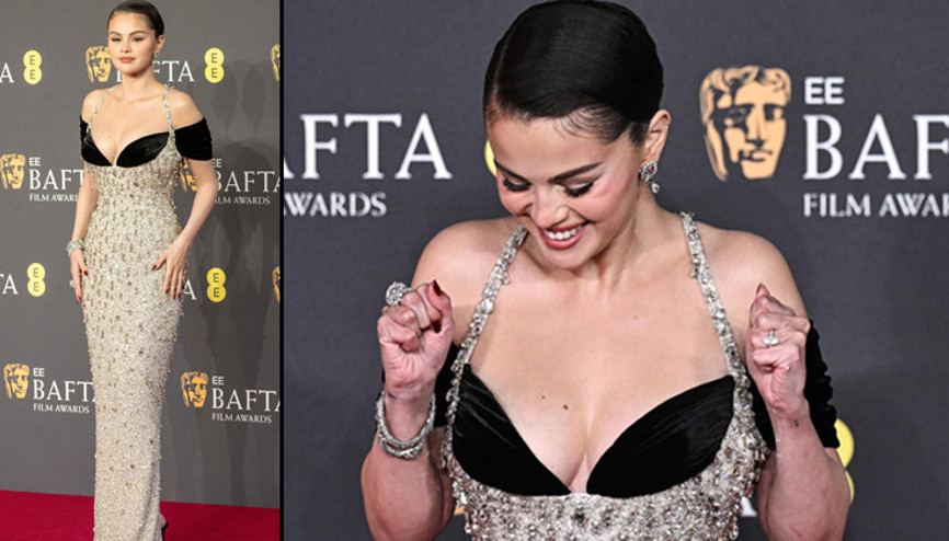 Nişanlandıktan sonra iğne ipliğe dönmüş Selena Gomez ödül gecesine damgasını vurdu