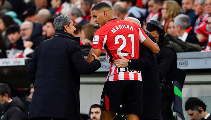 Athletic Bilbao forveti Maroan Sannadiye Espanyol tribünlerinden ırkçı saldırı