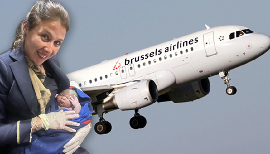 ‘Fanta’ uçakta doğdu