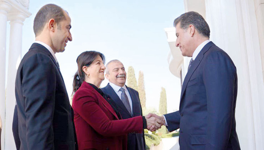 İmralı Heyeti Barzani ile görüştü ‘PKK fırsatı kaçırmasın’