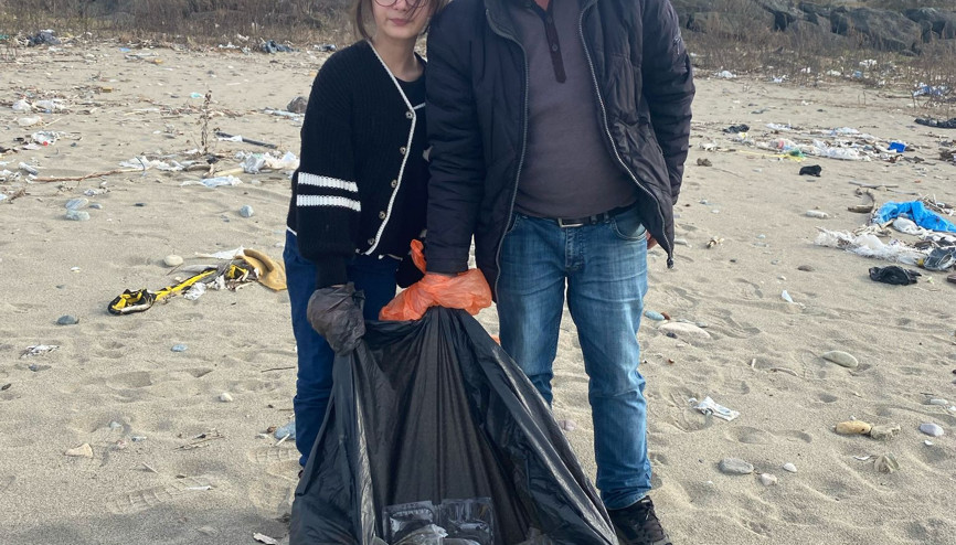 Dede ve torunundan çevre duyarlılığı Dede ve torunundan çevre duyarlılığı