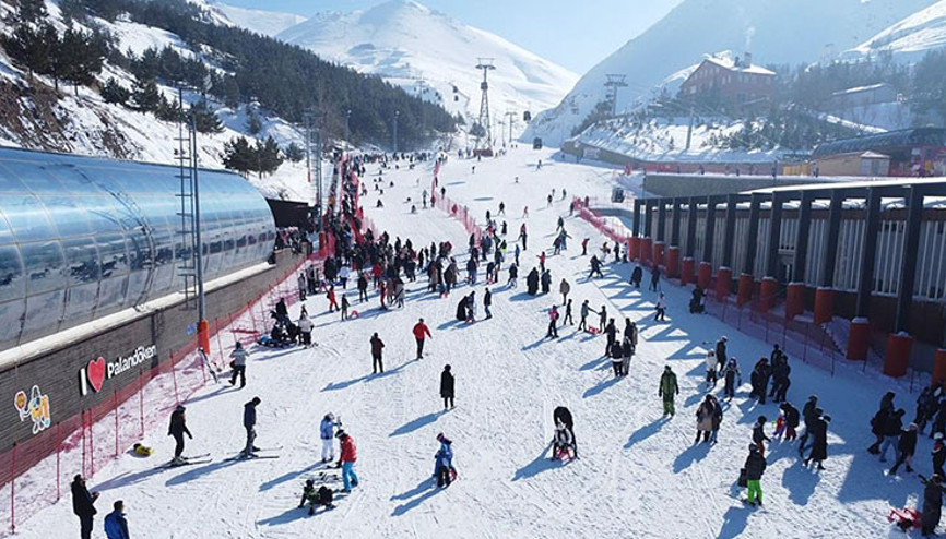 Palandöken gurbetçiler aracılığıyla da Avrupa’dan turist çekiyor