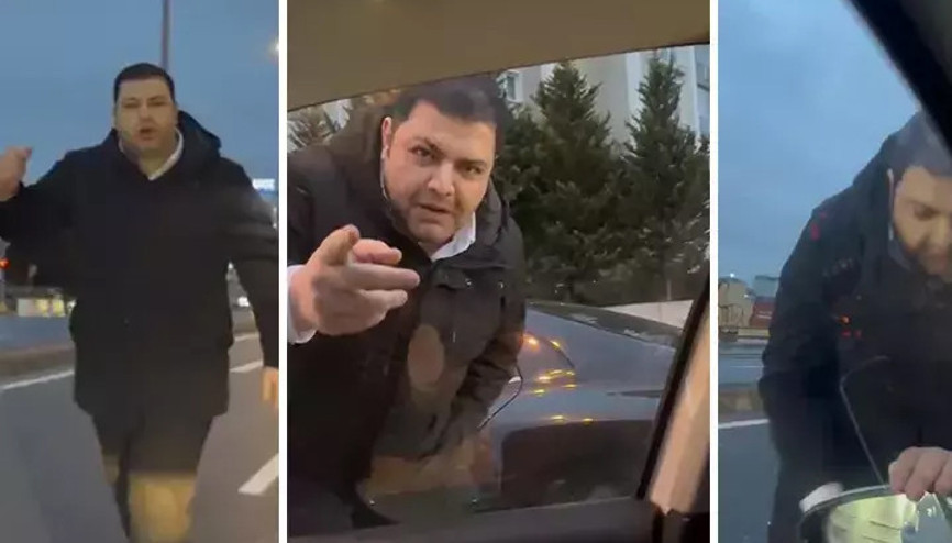 Kadın sürücü kâbusu yaşadı Önünü kesip tehditler savurdu, aracını defalarca yumrukladı Kadın sürücü kâbusu yaşadı Önünü kesip tehditler savurdu, aracını defalarca yumrukladı