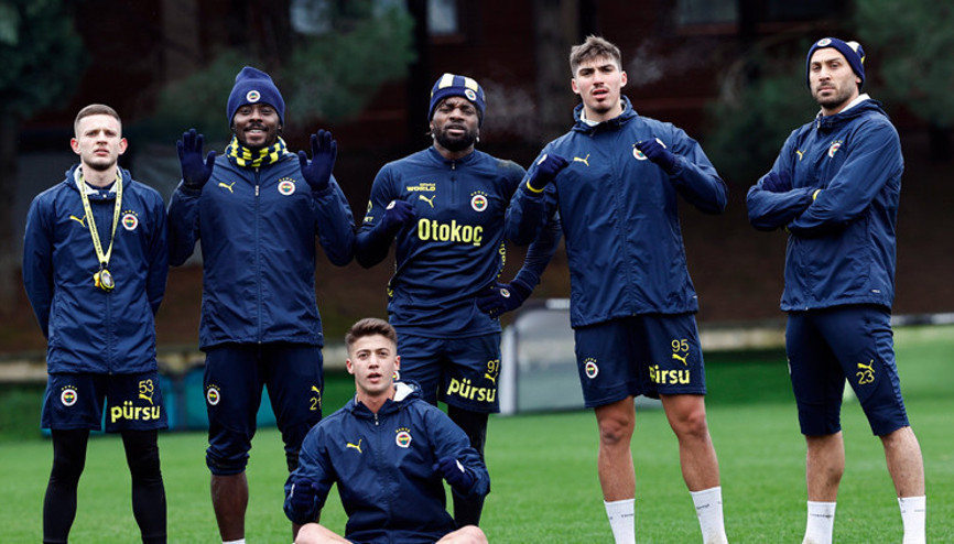 Fenerbahçe Anderlecht maçı hazırlıklarına başladı